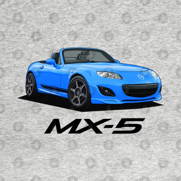 Mazda MX-5 Miata NC - NC2 Light Blue by Woreth